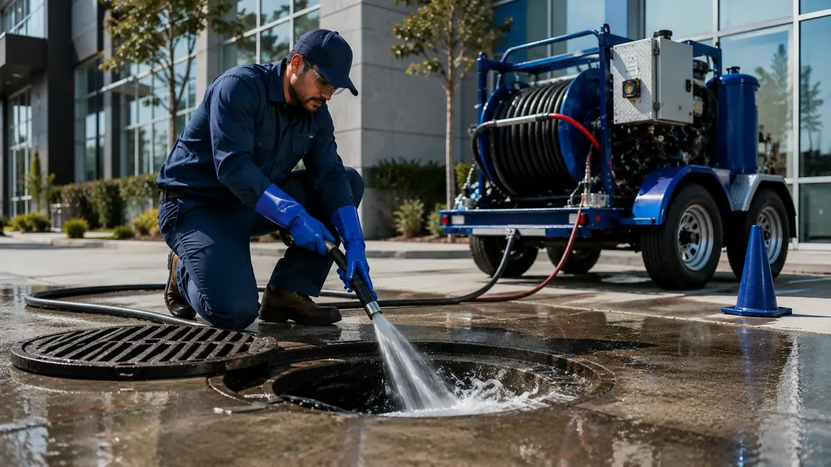 Commercial Hydro Jet Drain Cleaning in Patton