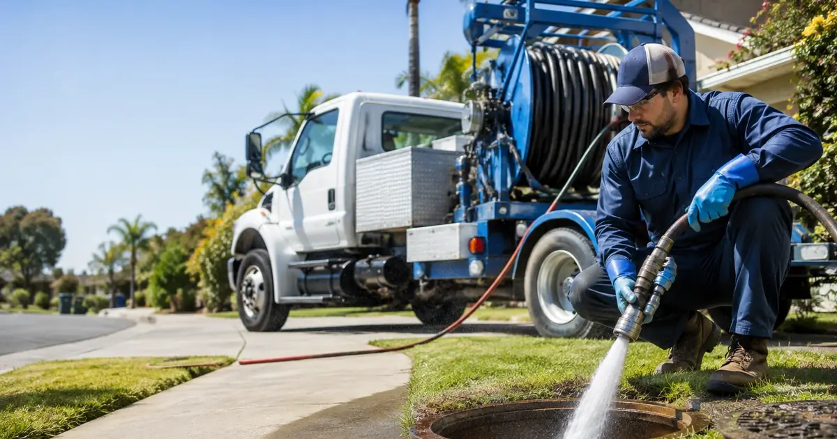 Hydro jet sewer cleaning Patton