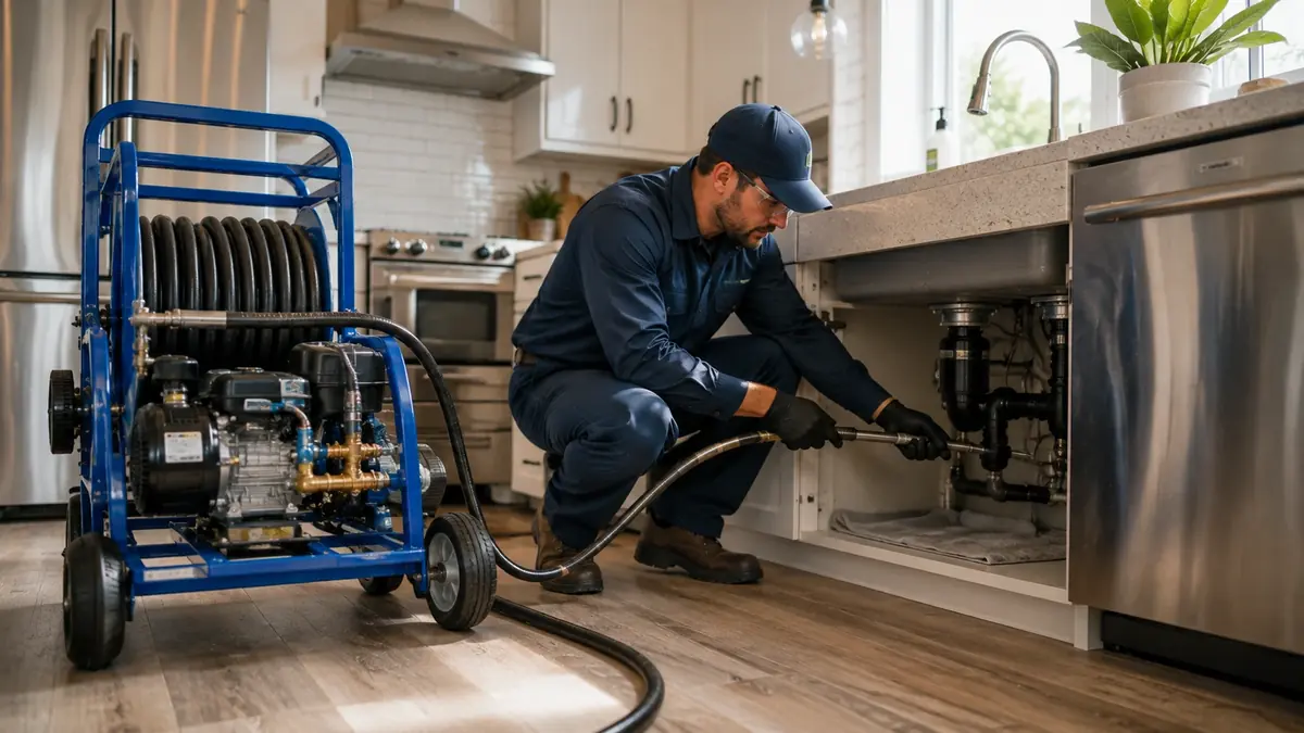 Kitchen Drain Hydro Jetting in Patton