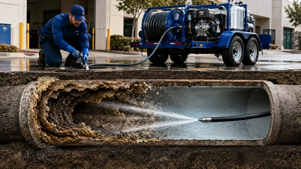 Sewer Pipe Descaling in Patton